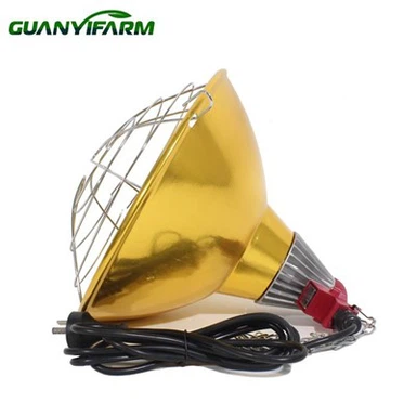 Lampshade gwres isgoch